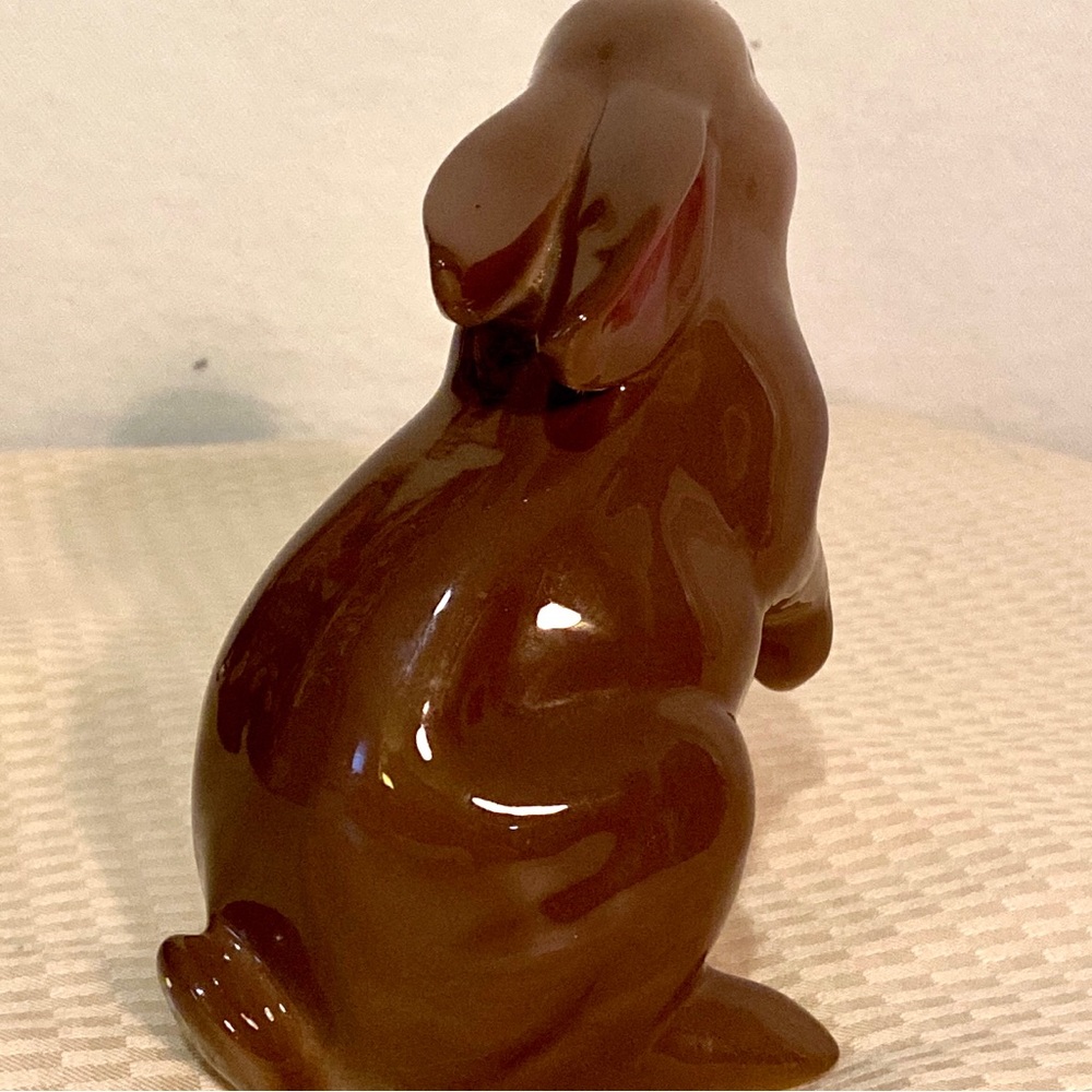 Vintage Ceramic  Rabbit Bunny Figurine adorable thumper - Picture 5 of 7